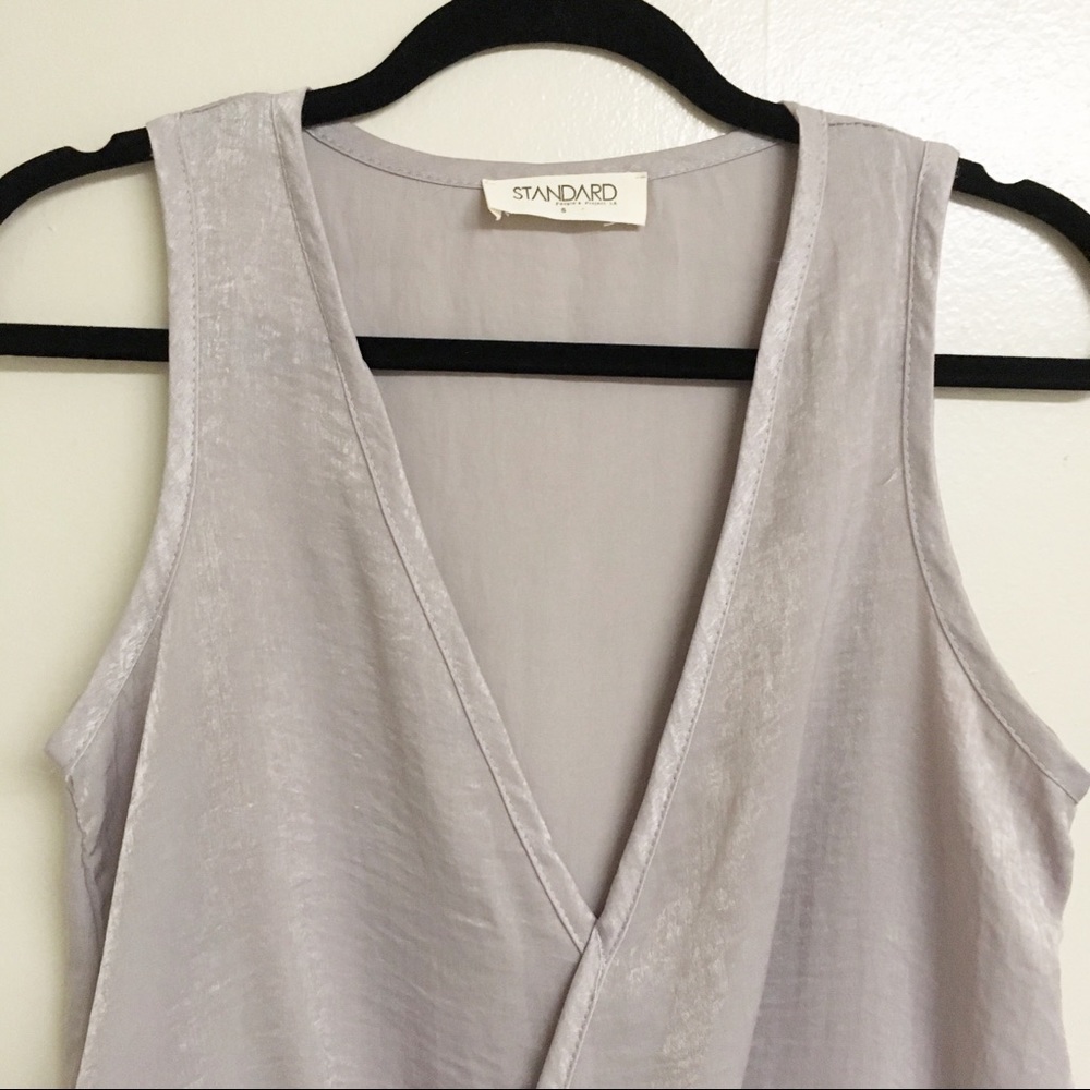 Standard PPLA Nilla Woven Drape Tank - Picture 2 of 8